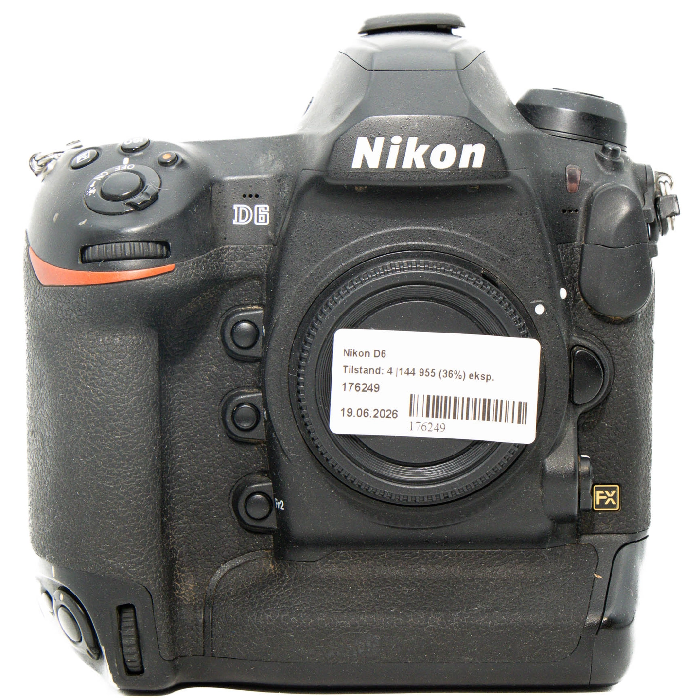 Nikon D6 Tilstand: 4 |144 955 (36%) eksp.