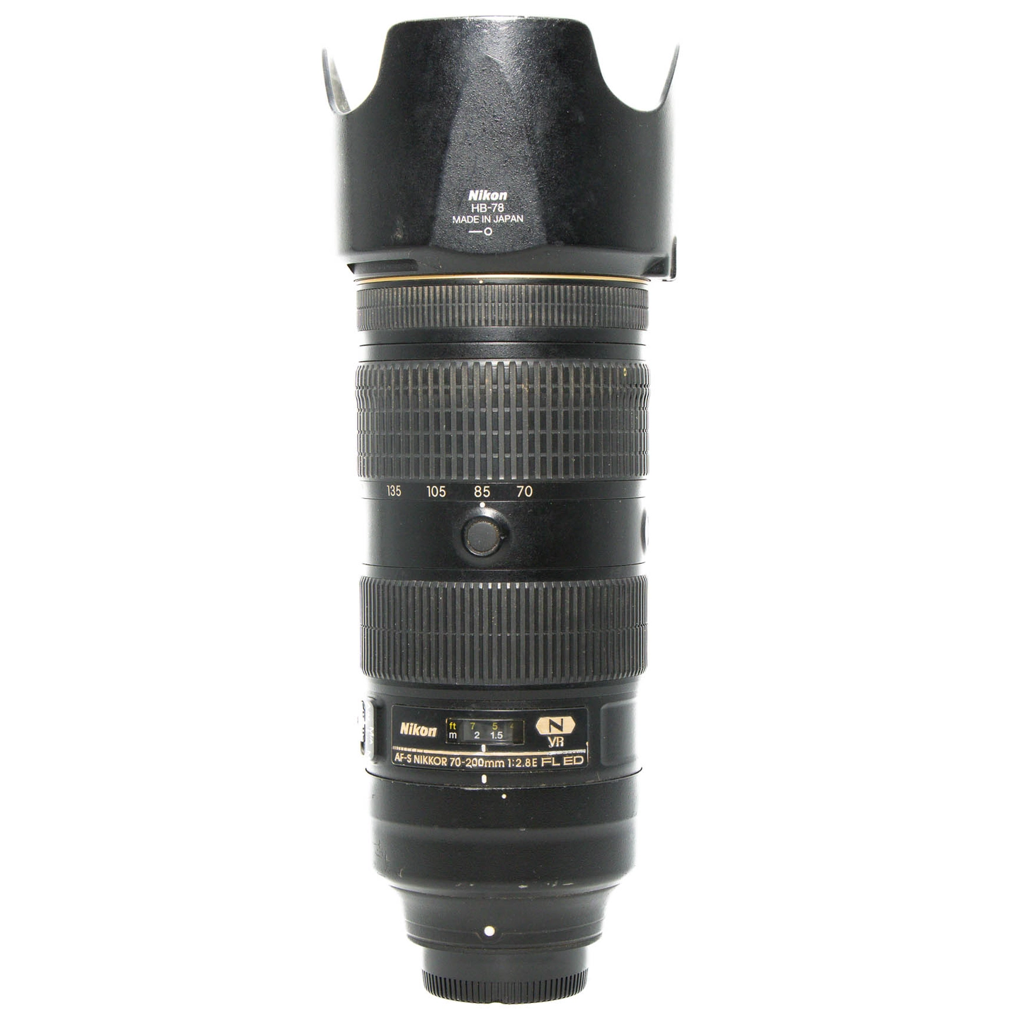 Nikon AF-S 70-200mm f/2.8 E FL ED VR Tilstand: 4 | Nikon F (FX)