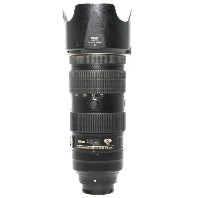 Nikon AF-S 70-200mm f/2.8 E FL ED VR Tilstand: 4 | Nikon F (FX) 