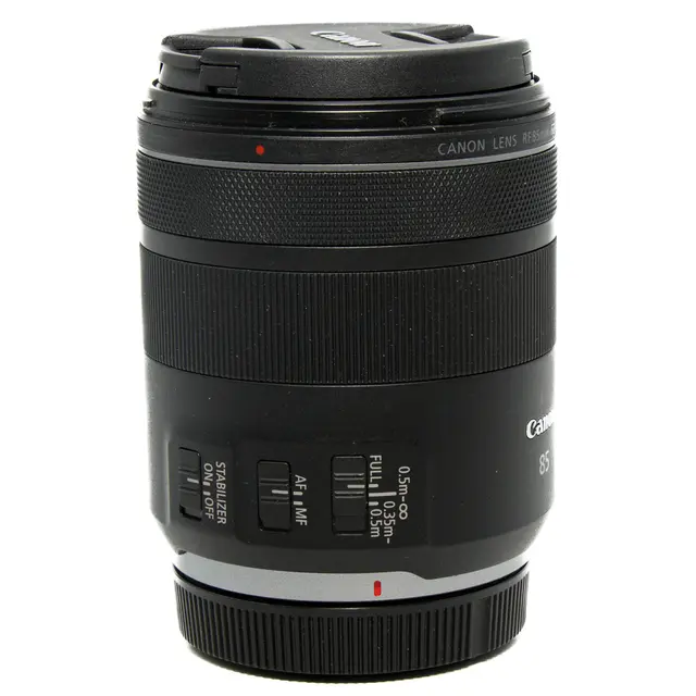 Canon RF 85mm f/2 IS STM Macro Tilstand: 2 | Canon RF 