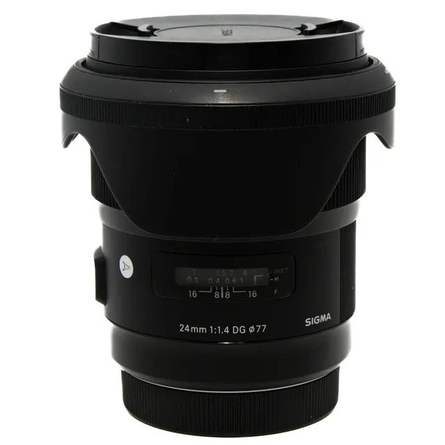 Sigma 24mm f/1.4 DG HSM Art Canon EF Tilstand: 2 | Canon EF 