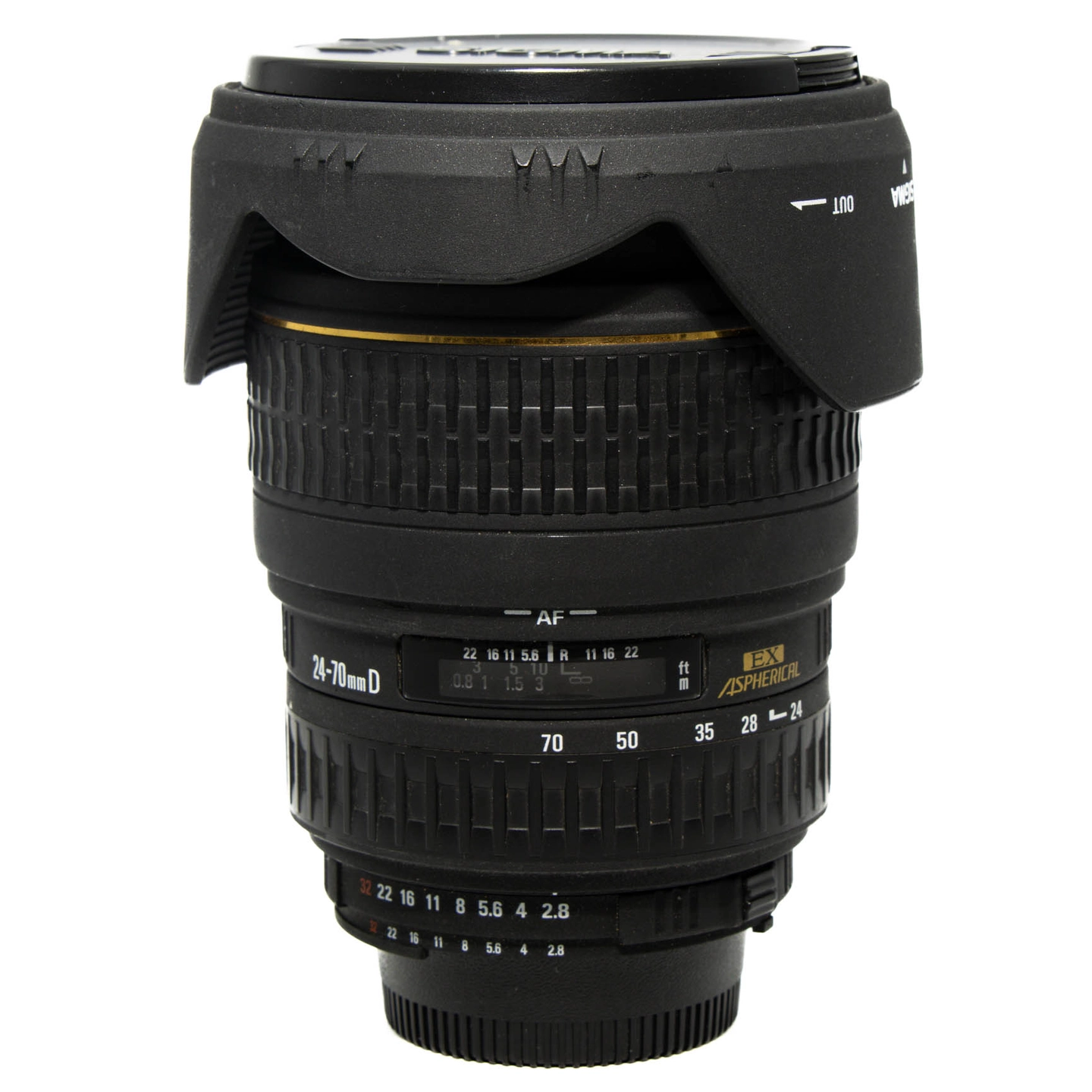 Sigma EX 24-70mm f/2.8 DG HSM Nikon F Tilstand: 3 | Nikon F (FX)
