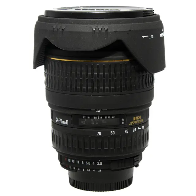 Sigma EX 24-70mm f/2.8 DG HSM Nikon F Tilstand: 3 | Nikon F (FX) 