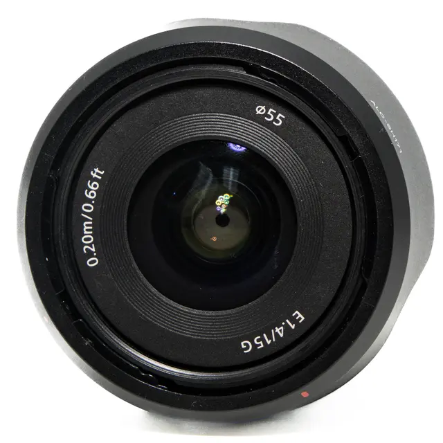 Sony FE 15mm f/1.4 G Tilstand: 2 | Sony E 