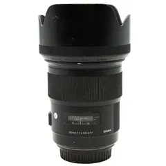 Sigma 50mm f/1.4 DG HSM Art Canon EF Tilstand: 4 | Canon EF