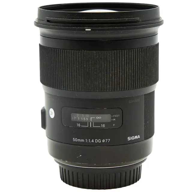 Sigma 50mm f/1.4 DG HSM Art Canon EF Tilstand: 4 | Canon EF 