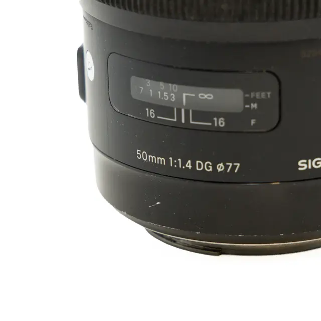 Sigma 50mm f/1.4 DG HSM Art Canon EF Tilstand: 4 | Canon EF 