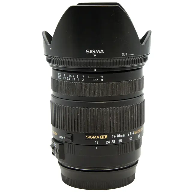 Sigma 17-70mm f/2.8-4 DC HSM Canon EF Tilstand: 3 | Canon EF 