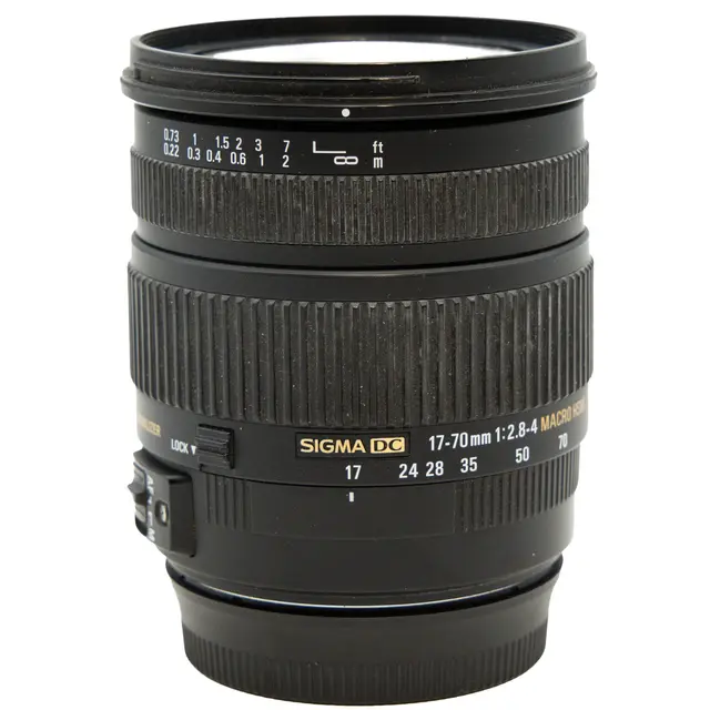 Sigma 17-70mm f/2.8-4 DC HSM Canon EF Tilstand: 3 | Canon EF 