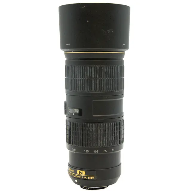 Nikon AF-S 70-200mm f/4 G ED VR Tilstand: 4 | Nikon F (FX) 