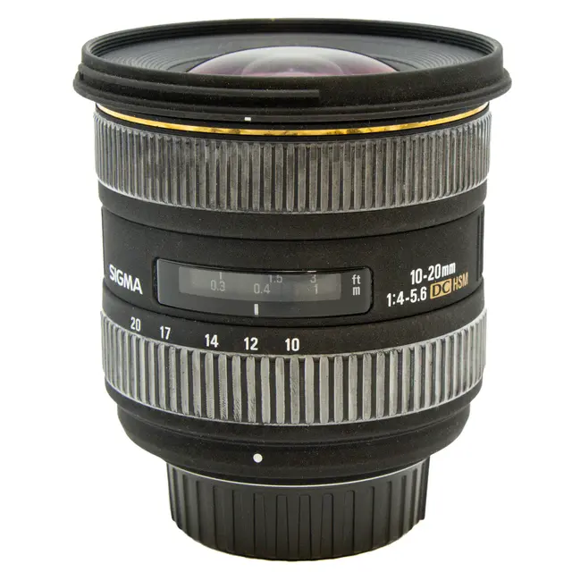 Sigma EX 10-20mm f/4-5.6 DC HSM Nikon F Tilstand: 4 | Nikon F (FX) 
