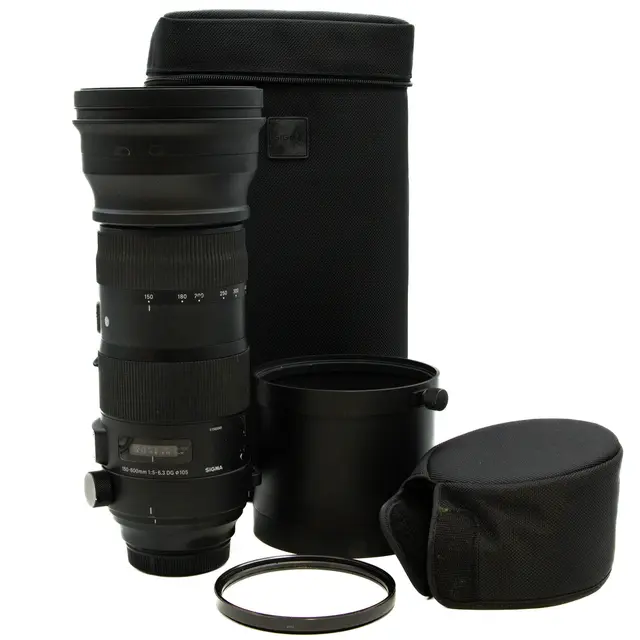 Sigma 150-600mm f/5-6.3 DG OS HSM EF Tilstand: 2 | 