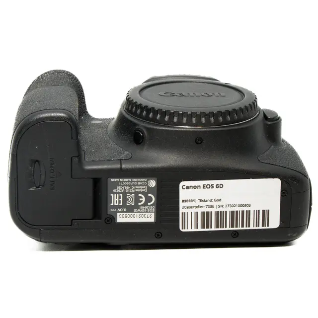 Canon EOS 6D Tilstand: 3 |7336 eksp. 