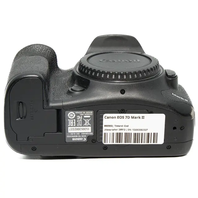 Canon EOS 7D Mark II Tilstand: 3 |38913 eksp. 