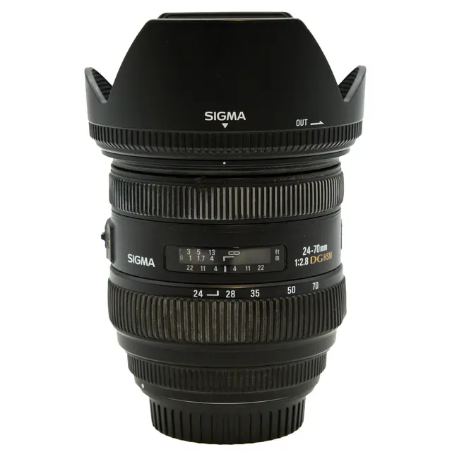 Sigma 24-70mm f/2.8 EX DG HSM EF Tilstand: 3 | Canon EF 
