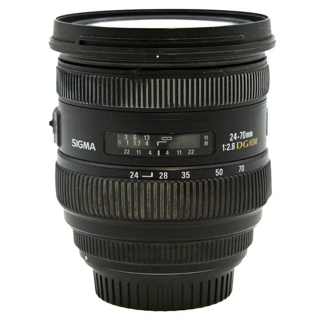 Sigma 24-70mm f/2.8 EX DG HSM EF Tilstand: 3 | Canon EF 