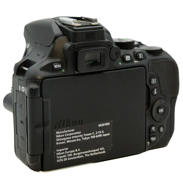 Nikon D5600 Tilstand: 1 |13098 eksp. 