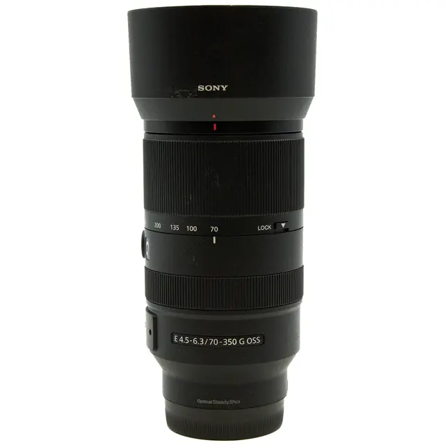 Sony E 70-350mm f/4.5-6.3 G OSS Tilstand: 3 | Sony E 