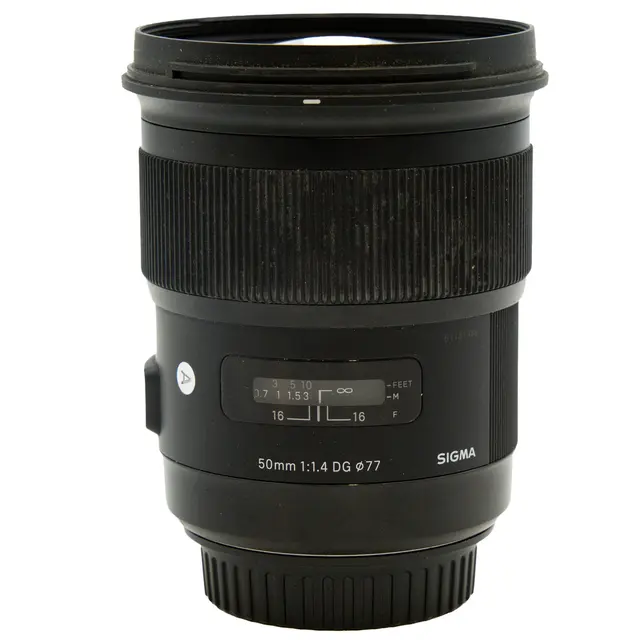 Sigma 50mm f/1.4 DG HSM Art Canon EF Tilstand: 3 | Canon EF 