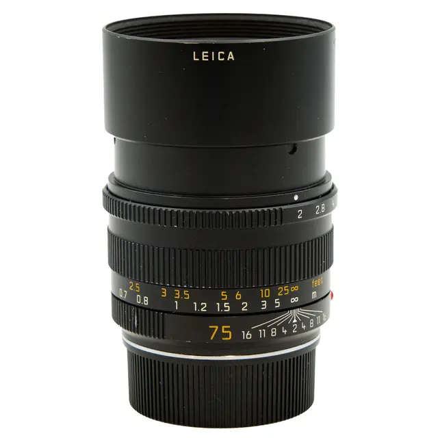 Leica Summicron-M ASPH 75mm f/2 Tilstand: 3 | Leica M 