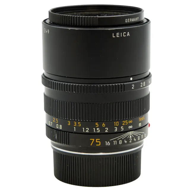 Leica Summicron-M ASPH 75mm f/2 Tilstand: 3 | Leica M 
