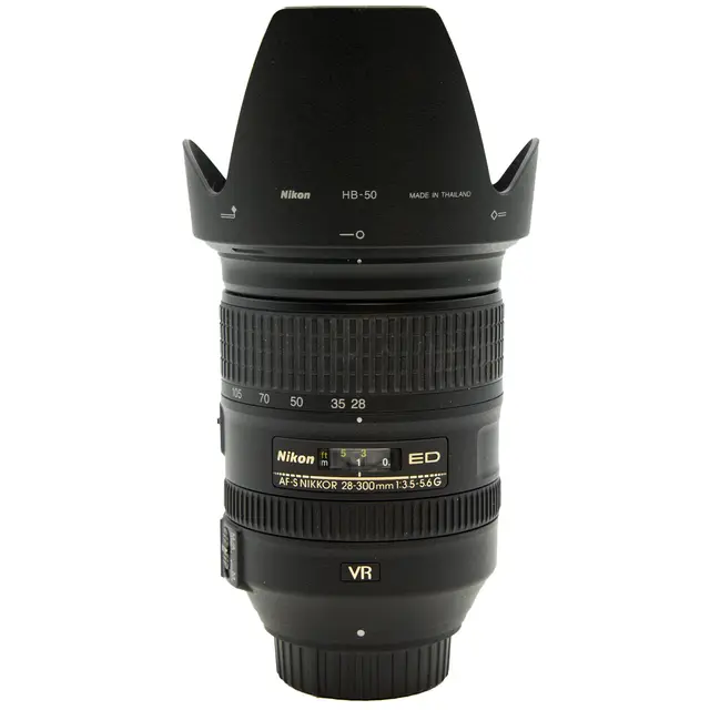 Nikon AF-S 28-300mm f/3.5-5.6G IF-ED VR Tilstand: 2 | Nikon F 