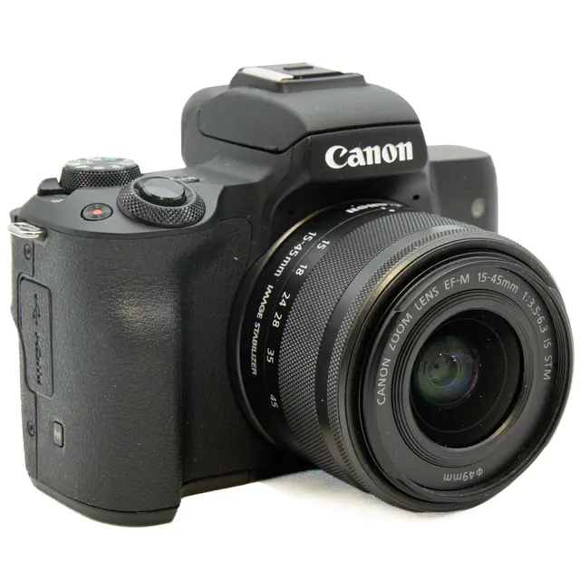Canon EOS M50 m/15-45mm Tilstand: 3 | eksp. 