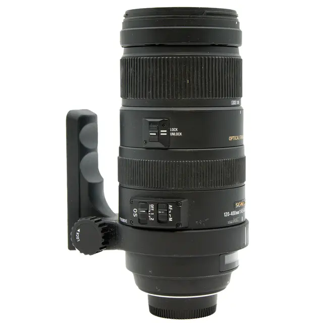 Sigma 120-400mm f/4.5-5.6 APO DG OS F Tilstand: 3 | Nikon F 