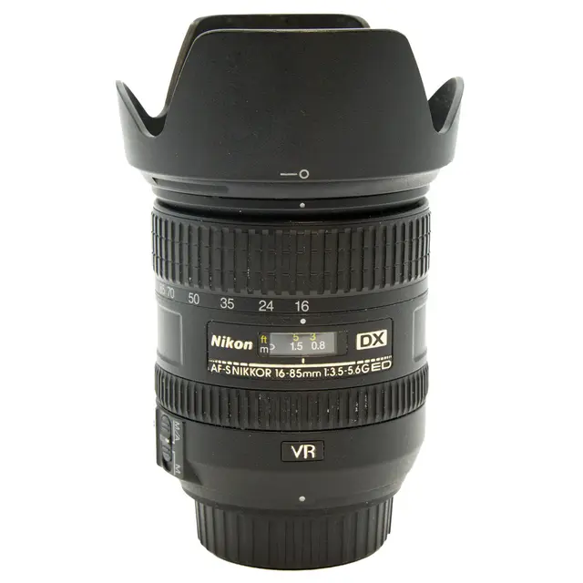 Nikon AF-S DX 16-85mm f/3.5-5.6 G ED VR Tilstand: 3 | Nikon F 