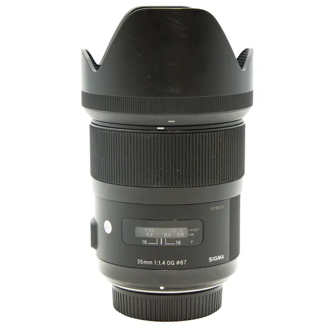 Sigma 35mm f/1.4 DG HSM Art Nikon F Tilstand: 2 | Nikon F 
