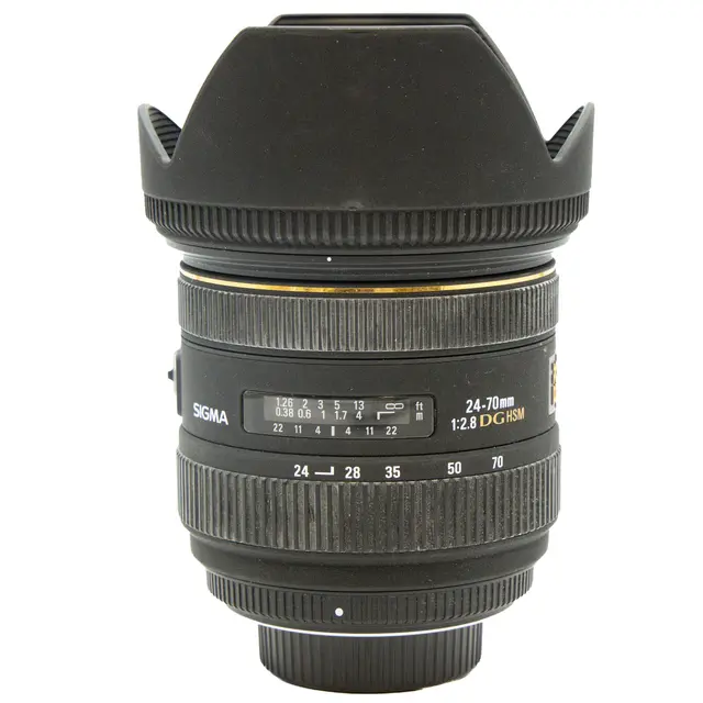 Sigma 24-70mm f/2.8 EX DG HSM EF Tilstand: 3 | Canon EF 