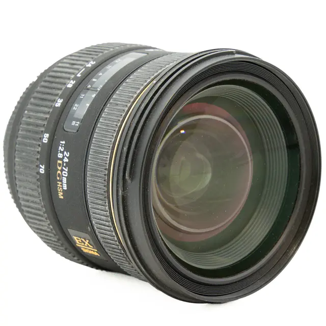 Sigma 24-70mm f/2.8 EX DG HSM EF Tilstand: 3 | Canon EF 