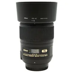 Nikon AF-S Micro 60mm f/2.8 G ED Tilstand: 1 |