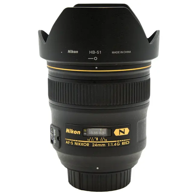 Nikon AF-S 24mm f/1.4 G ED Tilstand: 1 | Nikon F 