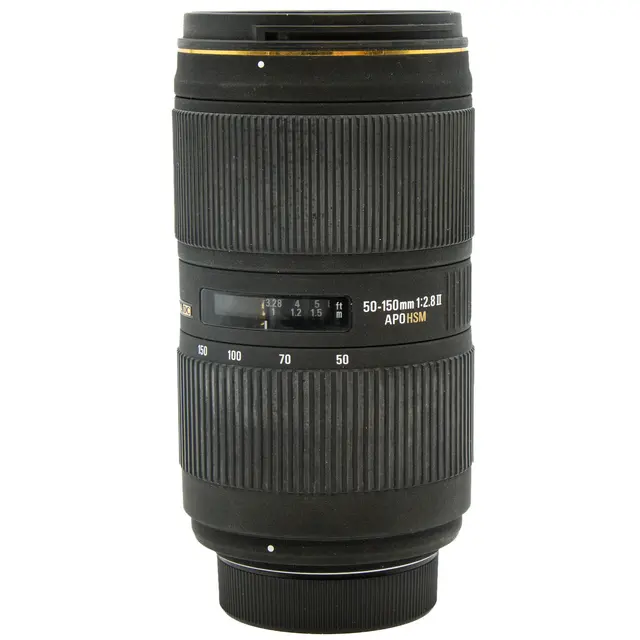 Sigma 50-150mm f/2.8EX APO DC HSM II F Tilstand: 3 | Nikon F (FX) 