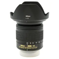 Nikon AF-P DX 10-20mm f/4.5-5.6G VR Tilstand: 2 | Nikon F (DX)