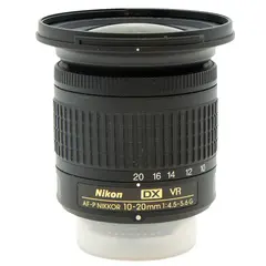 Nikon AF-P DX 10-20mm f/4.5-5.6G VR Tilstand: 2 | Nikon F (DX)