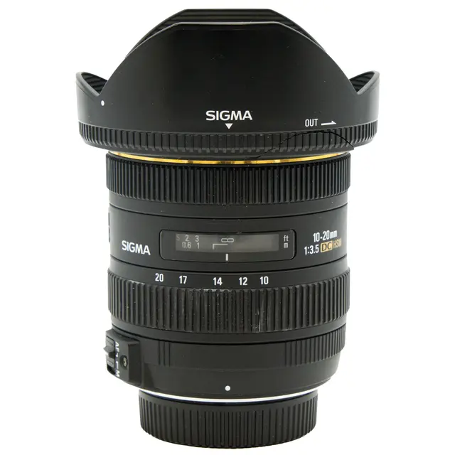 Sigma EX 10-20mm f/4-5.6 DC HSM Nikon F Tilstand: 3 | 