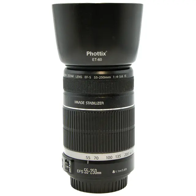 Canon EF-S 55-250mm f/4-5.6 IS STM Tilstand: 2 | Canon EF-S 