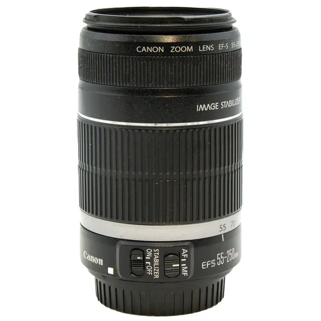 Canon EF-S 55-250mm f/4-5.6 IS STM Tilstand: 2 | Canon EF-S 