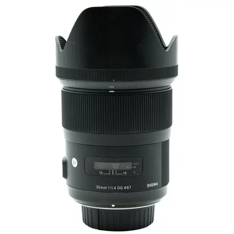 Sigma 35mm f/1.4 DG HSM Art Nikon F Tilstand: 2 | Nikon F