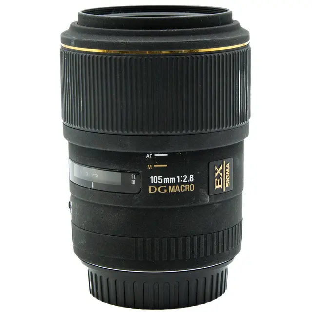 Sigma 105mm f/2.8 EX DG OS HSM Canon EF Tilstand: 3 | Canon EF 