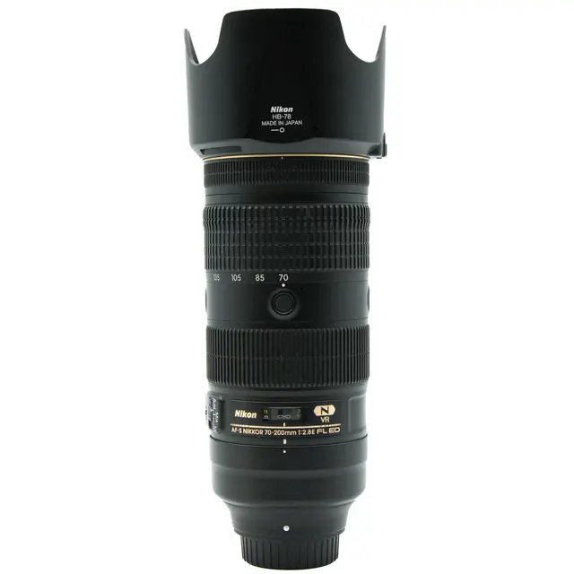 Nikon AF-S 70-200mm f/2.8 FL ED VR Tilstand: 3 | Nikon F 