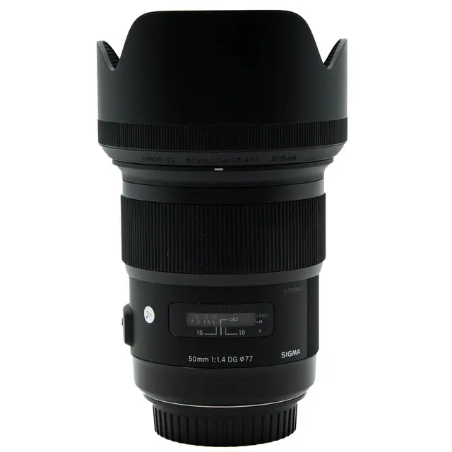 Sigma 50mm f/1.4 DG HSM Art Canon EF Tilstand: 2 | Canon EF 