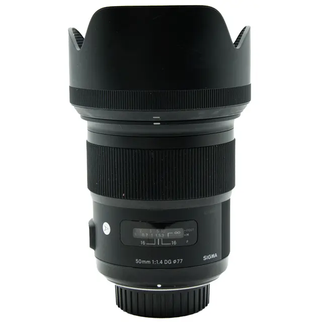 Sigma 50mm f/1.4 DG HSM Art Nikon Tilstand: 2 | Nikon F (FX) 