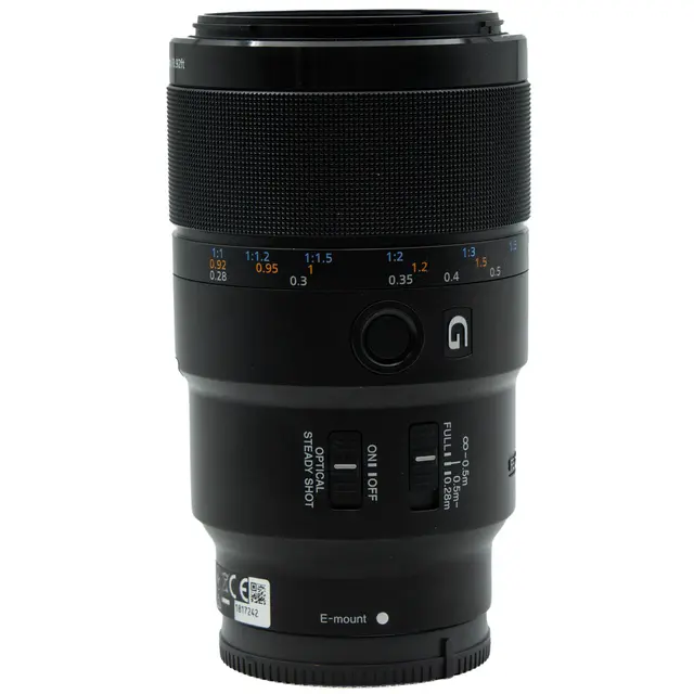 Sony FE 90mm f/2.8 Macro G OSS Tilstand: 2 | Sony E 