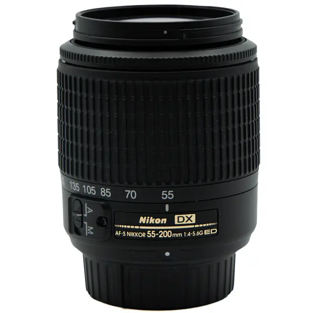 Nikon AF-S DX 55-200mm f/4-5.6G ED VR Tilstand: 3 | Nikon F 