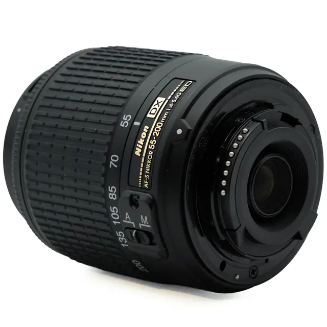 Nikon AF-S DX 55-200mm f/4-5.6G ED VR Tilstand: 3 | Nikon F 