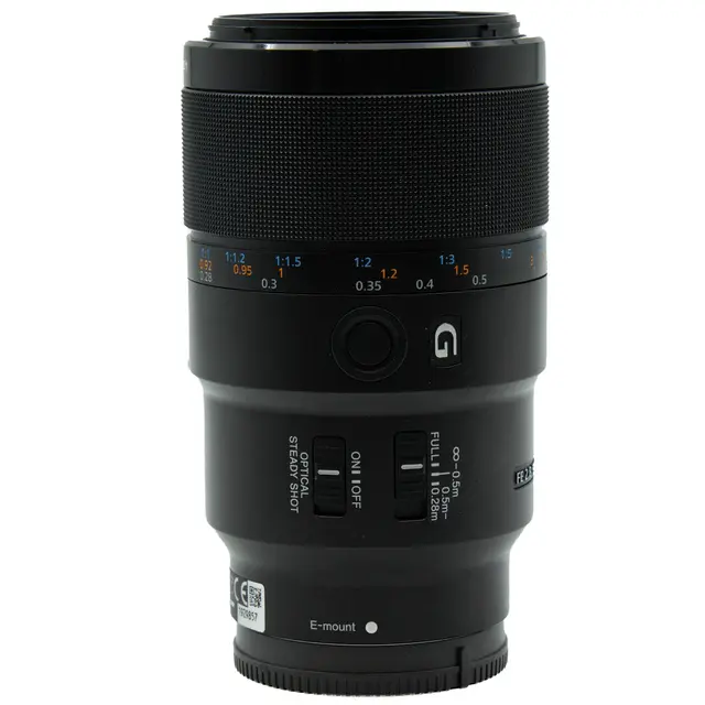 Sony FE 90mm f/2.8 Macro G OSS Tilstand: 2 | Sony E 