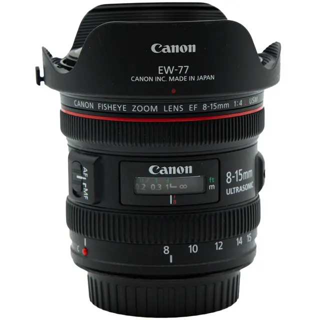 Canon EF 8-15mm f/4 L USM Fisheye Tilstand: 2 | Canon EF 